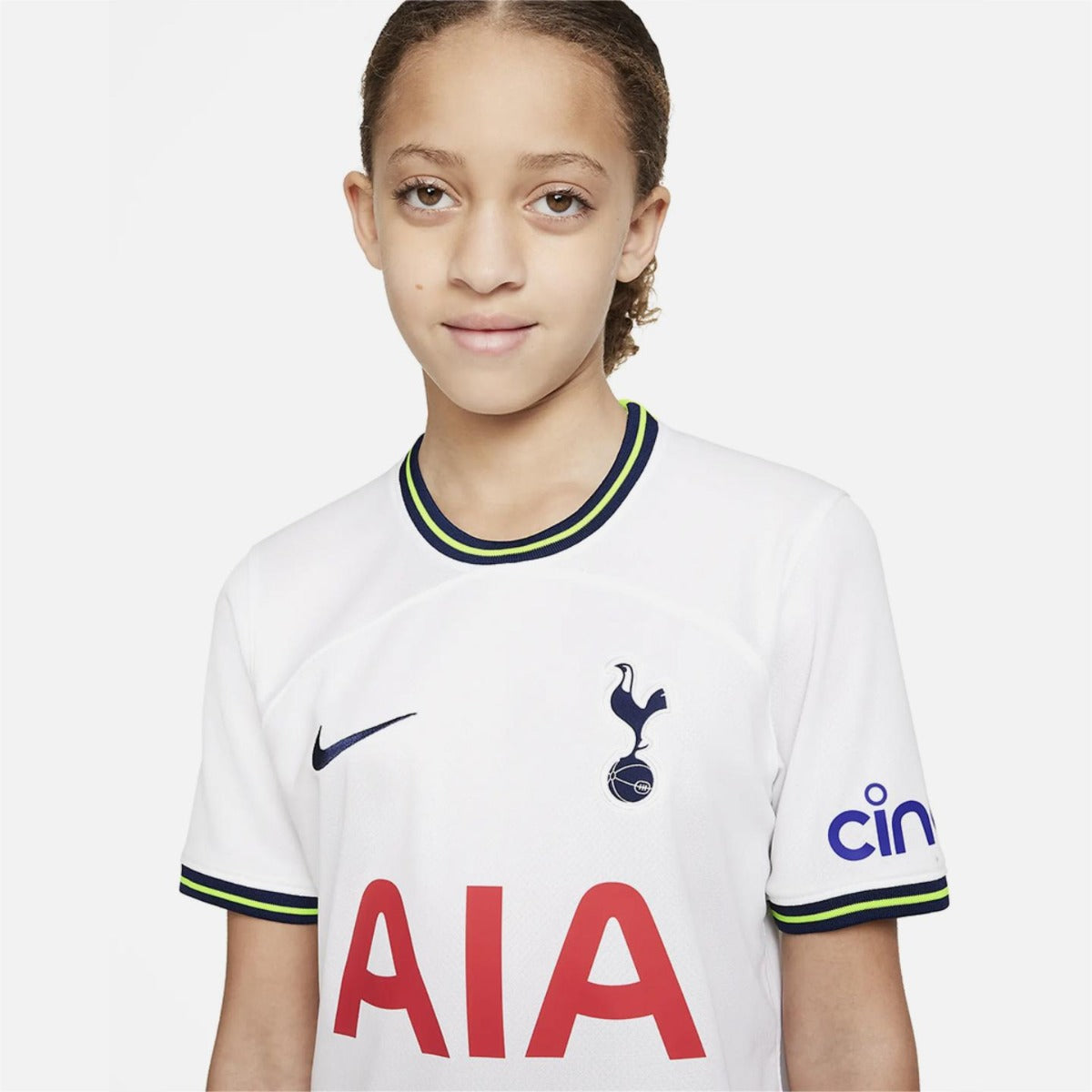 FootKorner TestingMaillot Domicile Tottenham junior 2022/2023 - Blanc/Bleu/Rouge