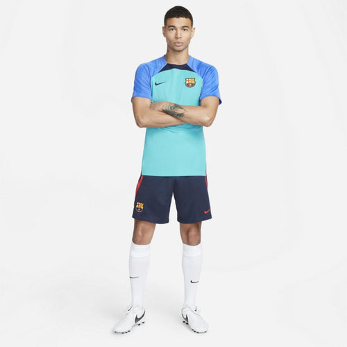 Maillot d'entrainement FC Barcelone Strike - Bleu/Rouge - FootKorner Testing