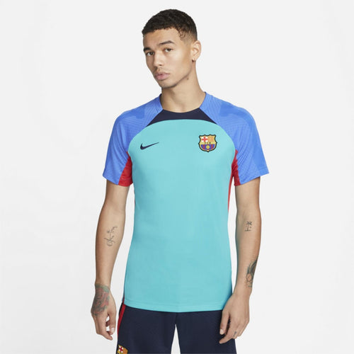 Maillot d'entrainement FC Barcelone Strike - Bleu/Rouge - FootKorner Testing