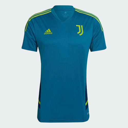 Maillot d'entrainement Juventus Condivo - Bleu/Vert - FootKorner Testing
