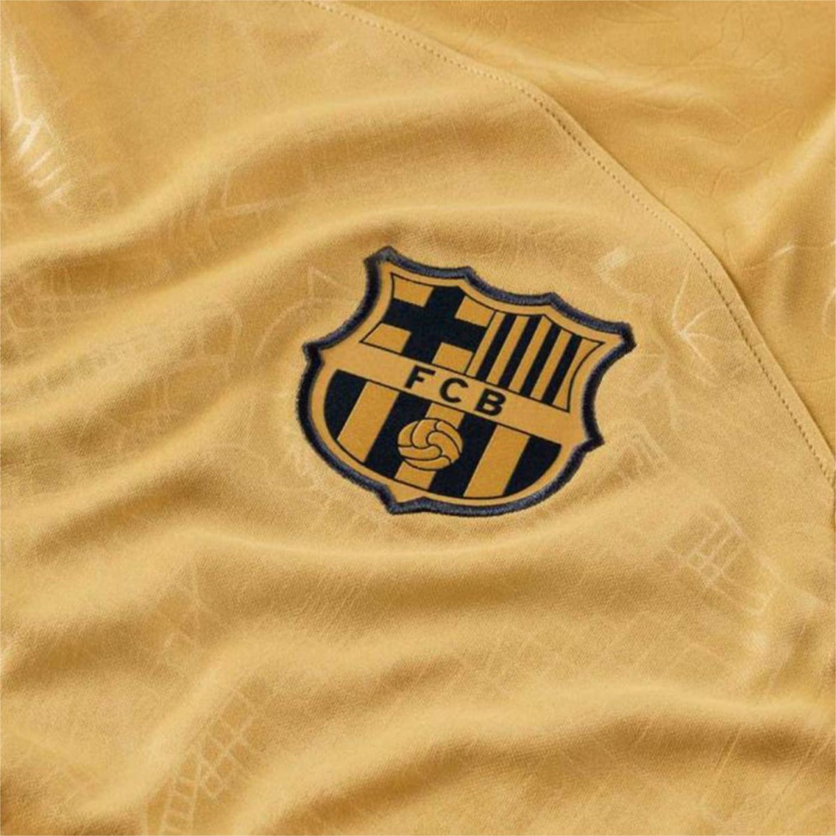 FootKorner TestingMaillot Extérieur FC Barcelone - Or