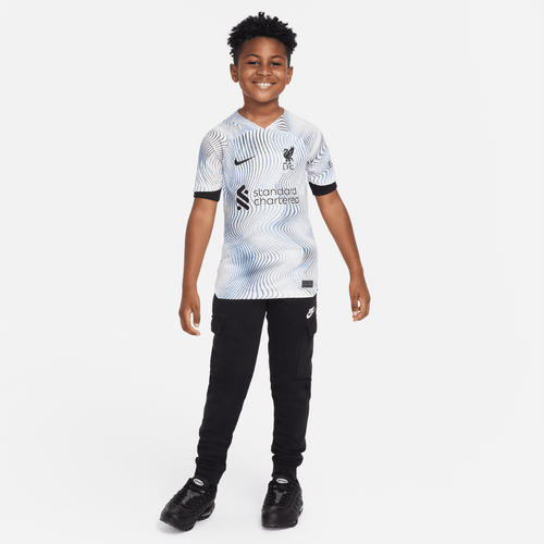 Maillot Extérieur Liverpool Junior  - Blanc/Bleu/Vert - FootKorner Testing
