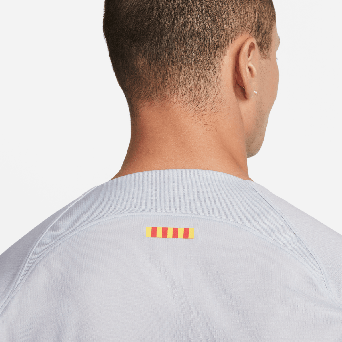 FootKorner TestingMaillot FC Barcelone Third  - Gris/Bleu/Rouge