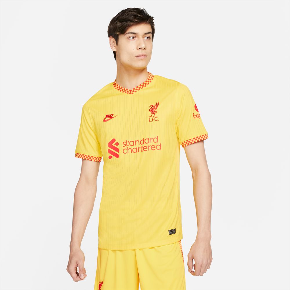 FootKorner TestingCamiseta Liverpool Tercera 2022 - Amarillo