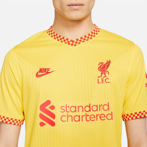 Camiseta Liverpool Tercera 2022 - Amarillo - FootKorner Testing