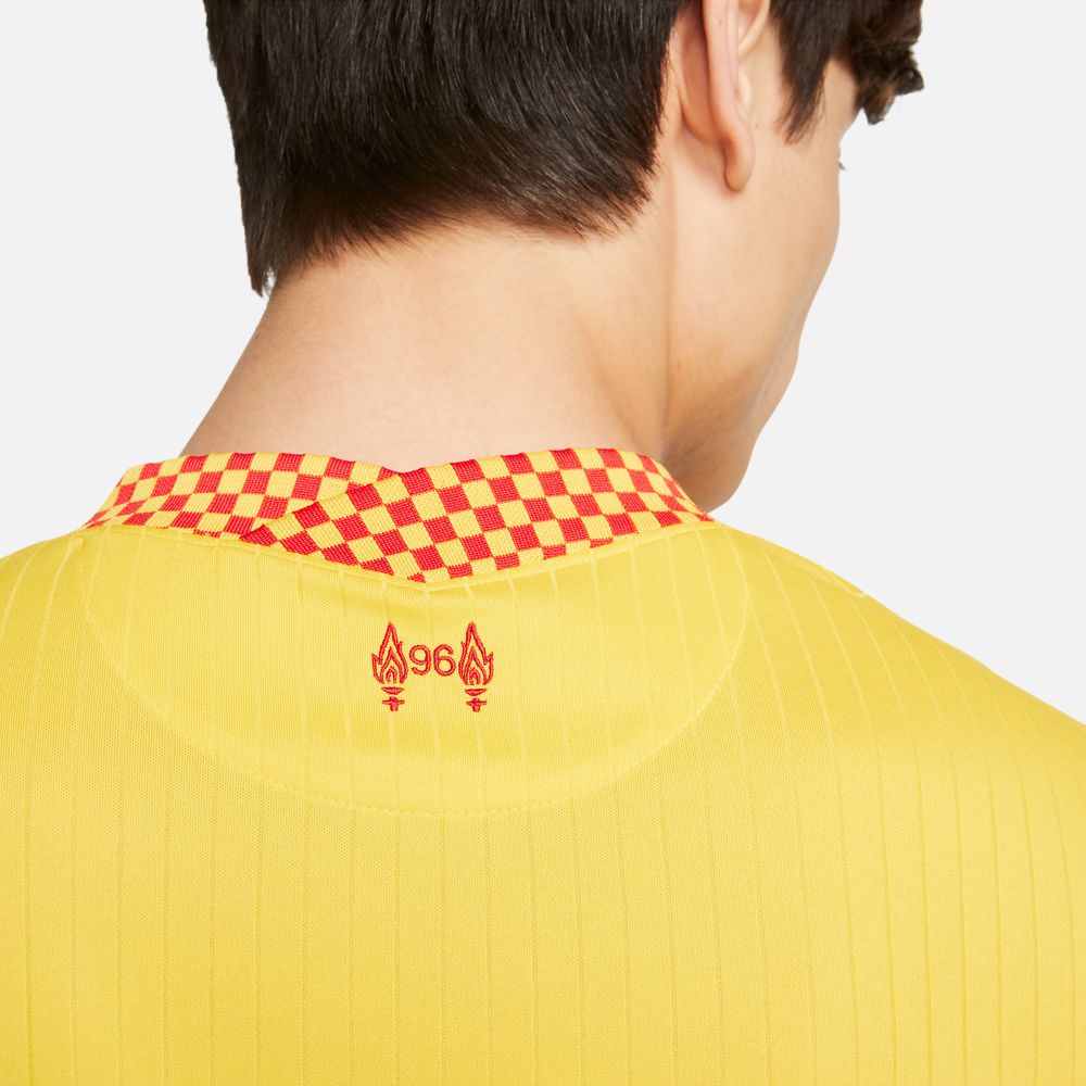 FootKorner TestingCamiseta Liverpool Tercera 2022 - Amarillo