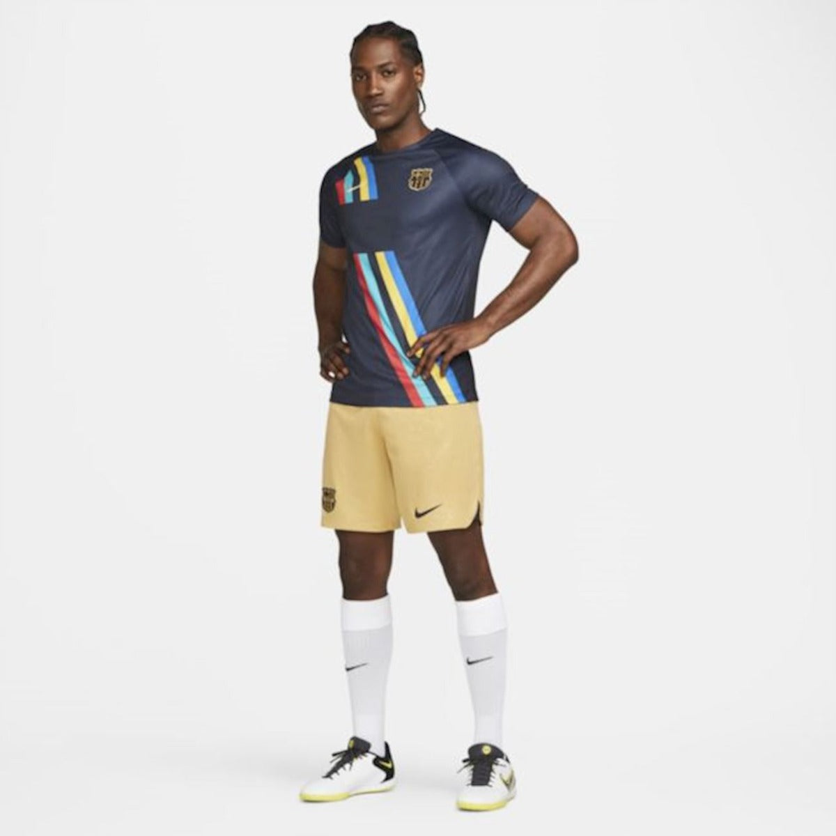 FootKorner TestingMaillot Pré-Match FC Barcelone 2022/2023 - Bleu