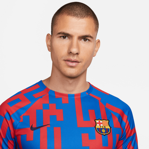 Maillot Pré-Match FC Barcelone - Bleu/Rouge - FootKorner Testing