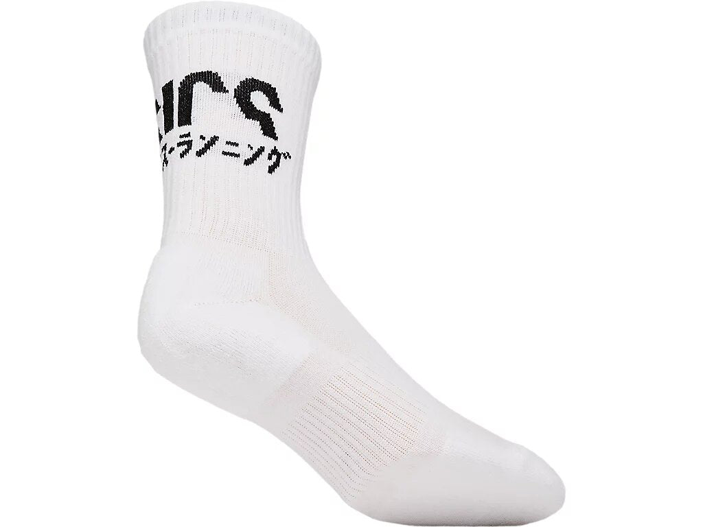 FootKorner TestingPack de 2 paires de chaussettes Asics Katakana - Blanc/Noir