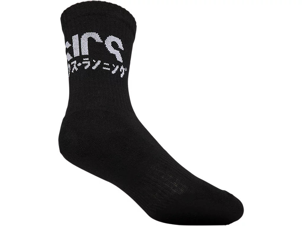 FootKorner TestingPack de 2 paires de chaussettes Asics Katakana - Blanc/Noir