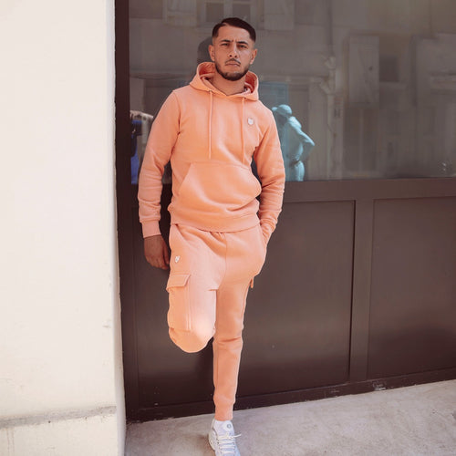 Pantalon FK Cargo - Saumon Pastel - FootKorner Testing