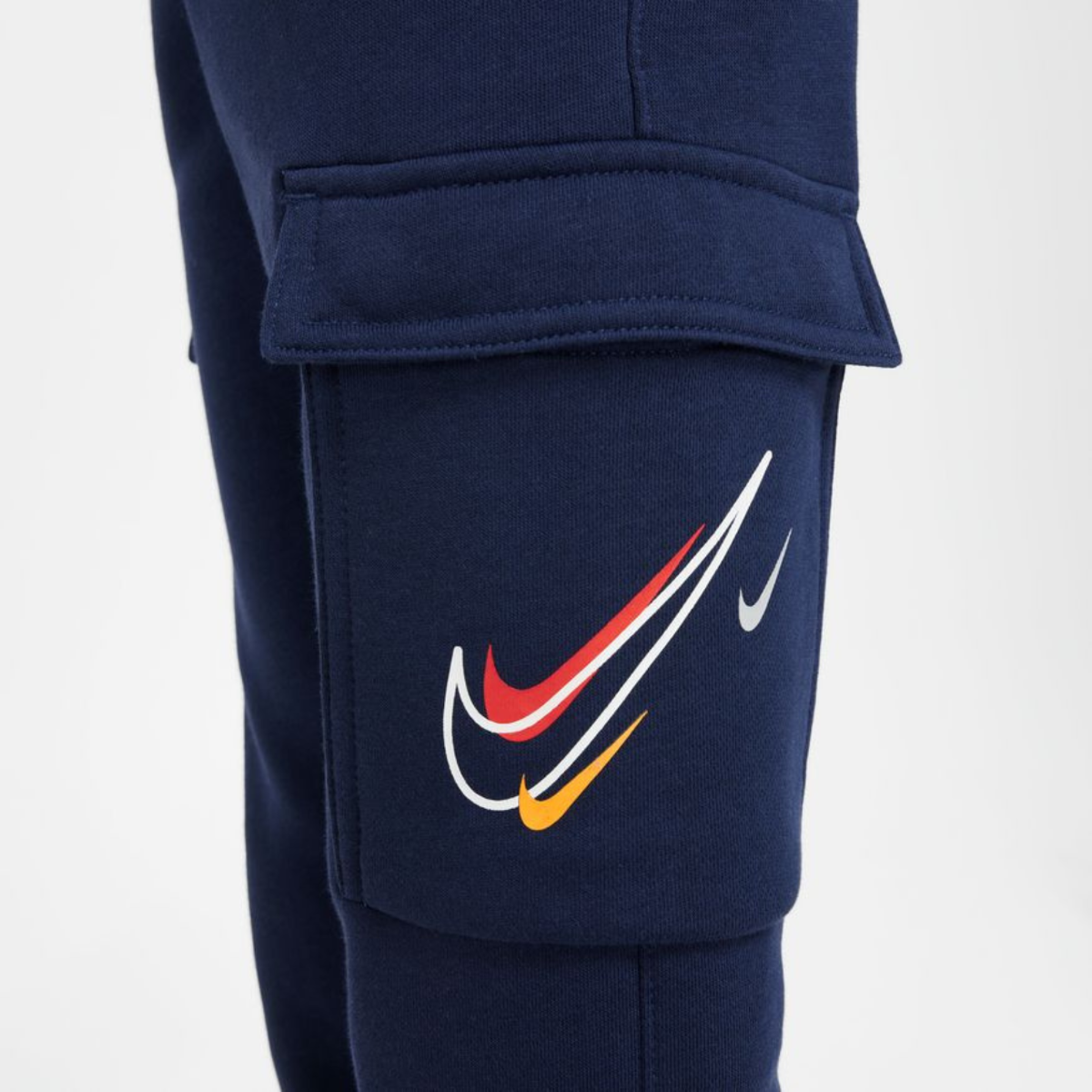 FootKorner TestingPantalon Cargo Nike Sportswear Tech Fleece Junior - Bleu Marine