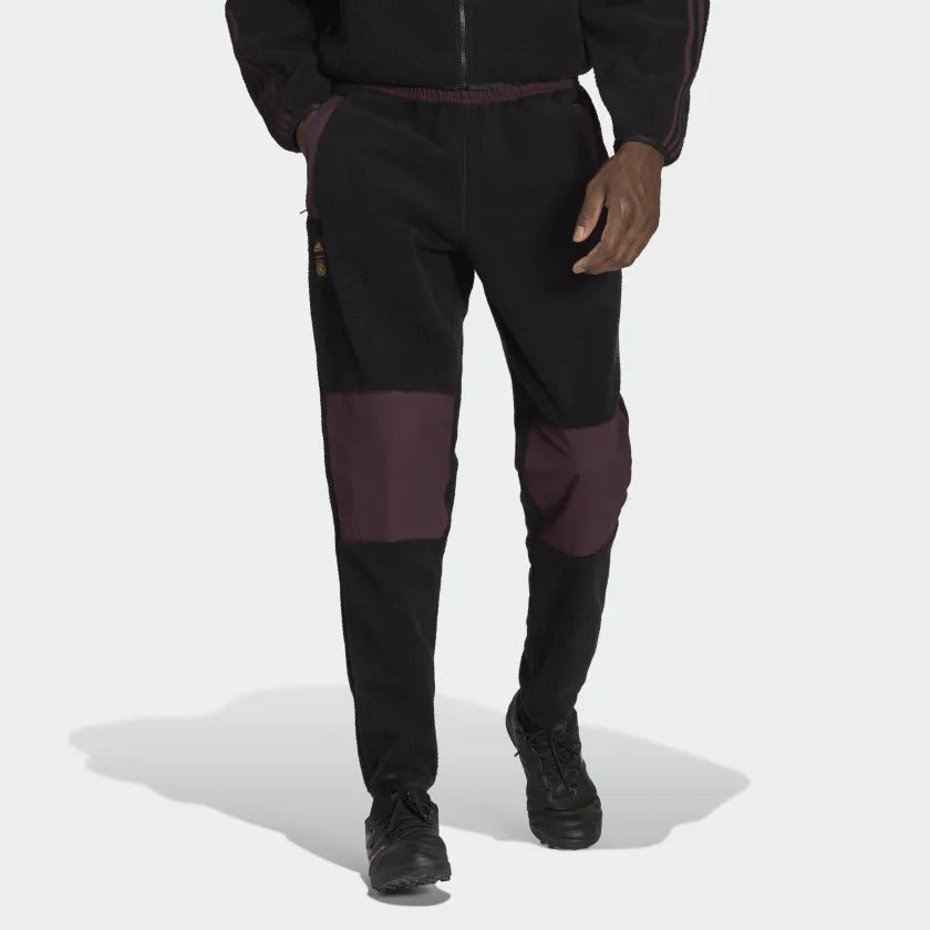 FootKorner TestingPantalon d'entrainement Allemagne Lifestyle 2022 - Noir/Bordeaux