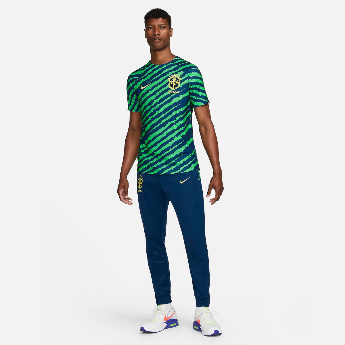 FootKorner TestingPantalon d'entrainement Brésil Travel 2022 - Bleu