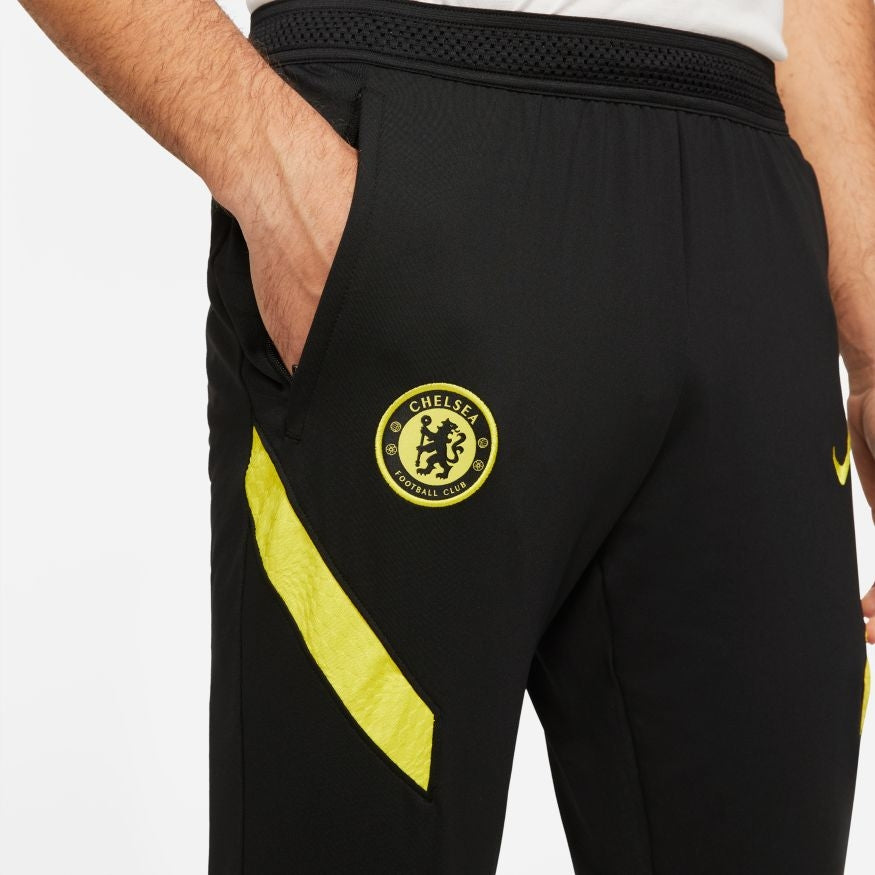 FootKorner TestingPantalón de entrenamiento Chelsea Strike 2021/2022 - Negro/Amarillo