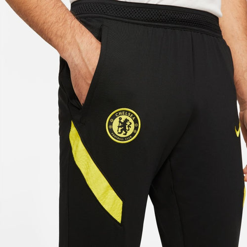 Pantalón de entrenamiento Chelsea Strike 2021/2022 - Negro/Amarillo - FootKorner Testing