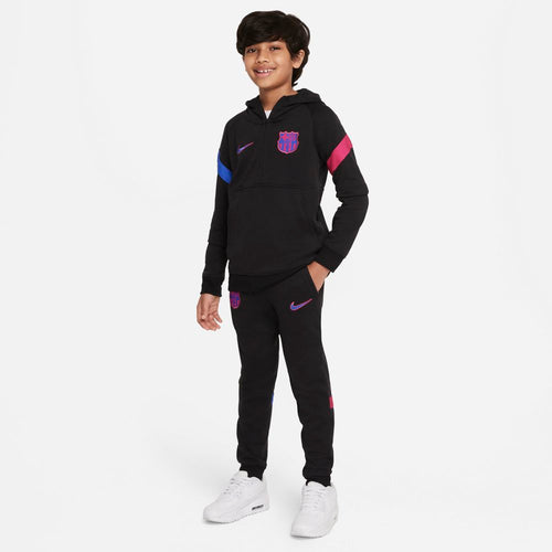 Pantaloni da allenamento FC Barcelona Junior 2021/2022 - Nero/Rosa/Blu - FootKorner Testing