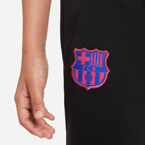 Pantaloni da allenamento FC Barcelona Junior 2021/2022 - Nero/Rosa/Blu - FootKorner Testing