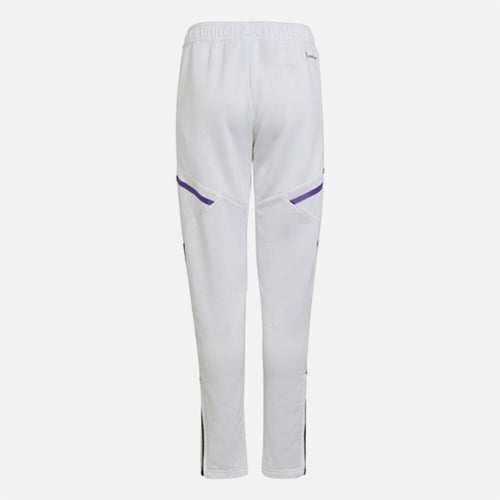 Pantalon d'entrainement Real Madrid Condivo 2022/2023 Junior - Blanc/Violet - FootKorner Testing