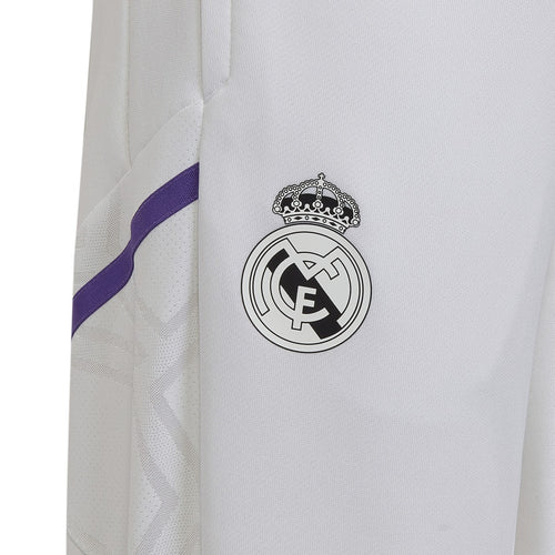 Pantalon d'entrainement Real Madrid Condivo 2022/2023 Junior - Blanc/Violet - FootKorner Testing
