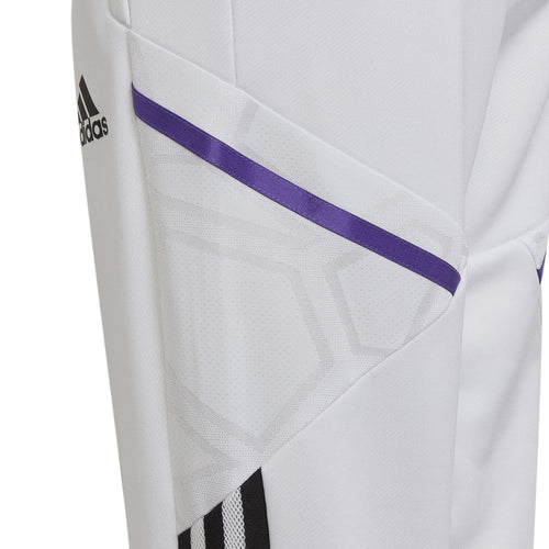 Pantalon d'entrainement Real Madrid Condivo 2022/2023 Junior - Blanc/Violet - FootKorner Testing
