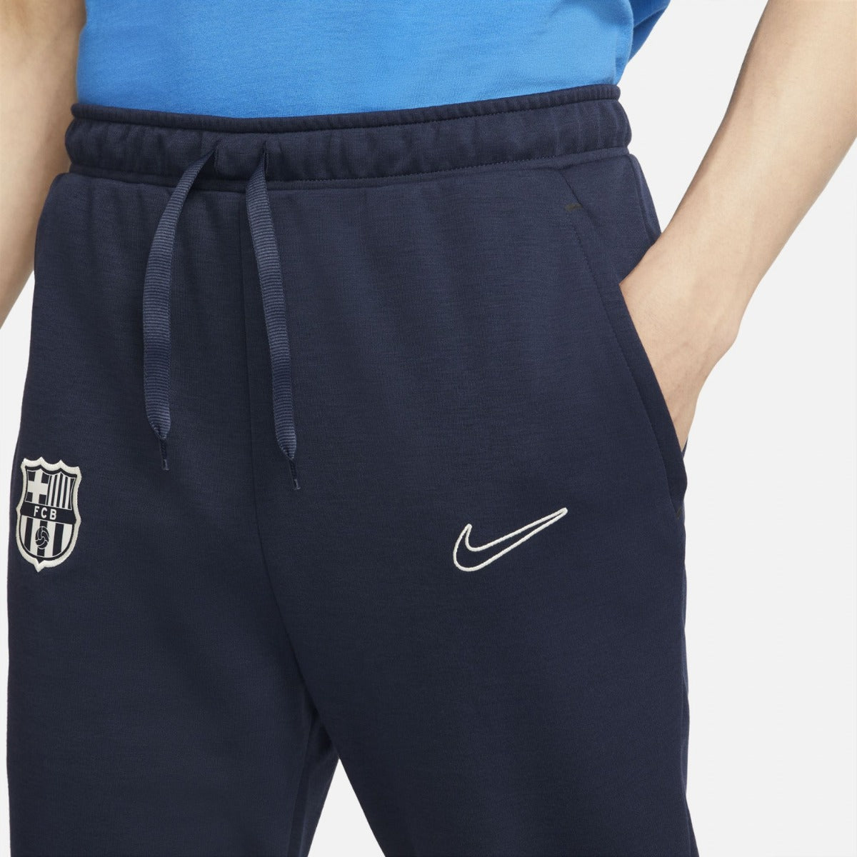 FootKorner TestingPantalon FC Barcelone Travel 2021/202 - Bleu