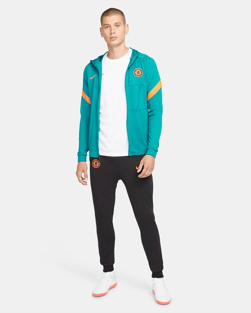 Pantalon Fleece Chelsea 2021/2022 - Noir/Bleu/Orange - FootKorner Testing