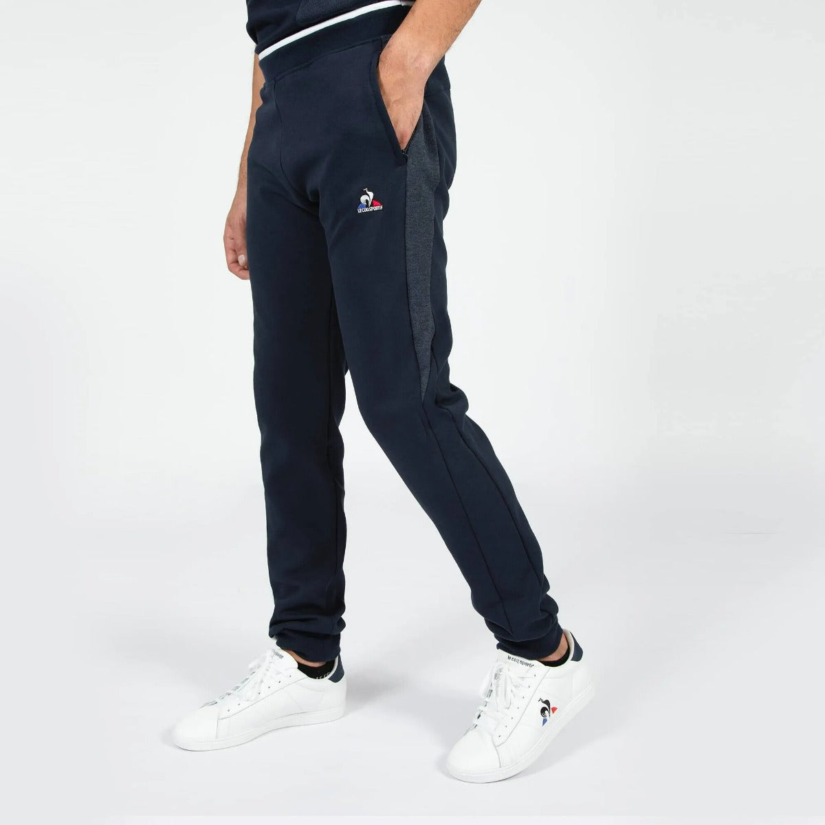 FootKorner TestingPantalon jogging Le Coq Sportif Saison - Bleu/Blanc