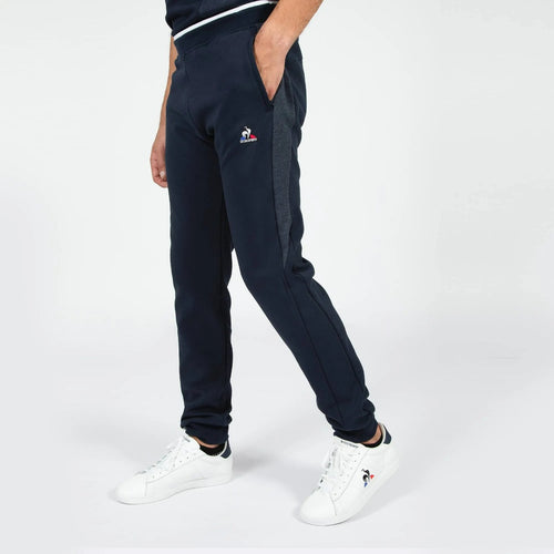 Pantalon jogging Le Coq Sportif Saison - Bleu/Blanc - FootKorner Testing