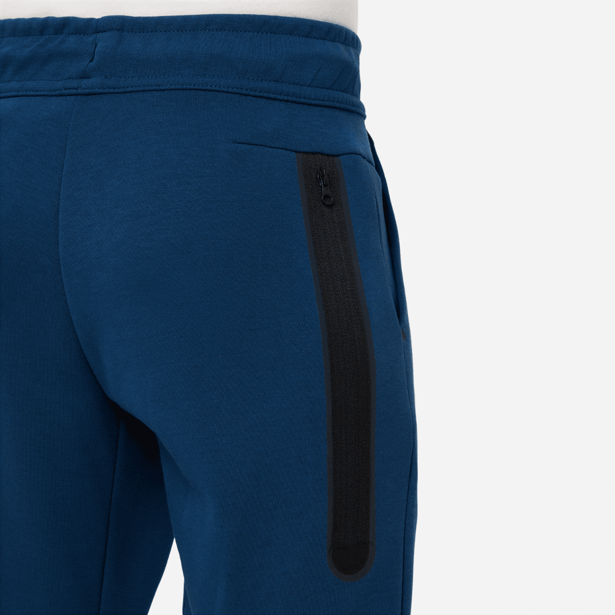 FootKorner TestingPantalon jogging Nike Tech Fleece Junior - Bleu Marine/Noir
