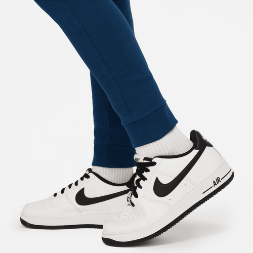 Pantalon jogging Nike Tech Fleece Junior - Bleu Marine/Noir - FootKorner Testing