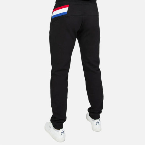 Pantalon Le Coq Sportif Tricolore - Noir - FootKorner Testing
