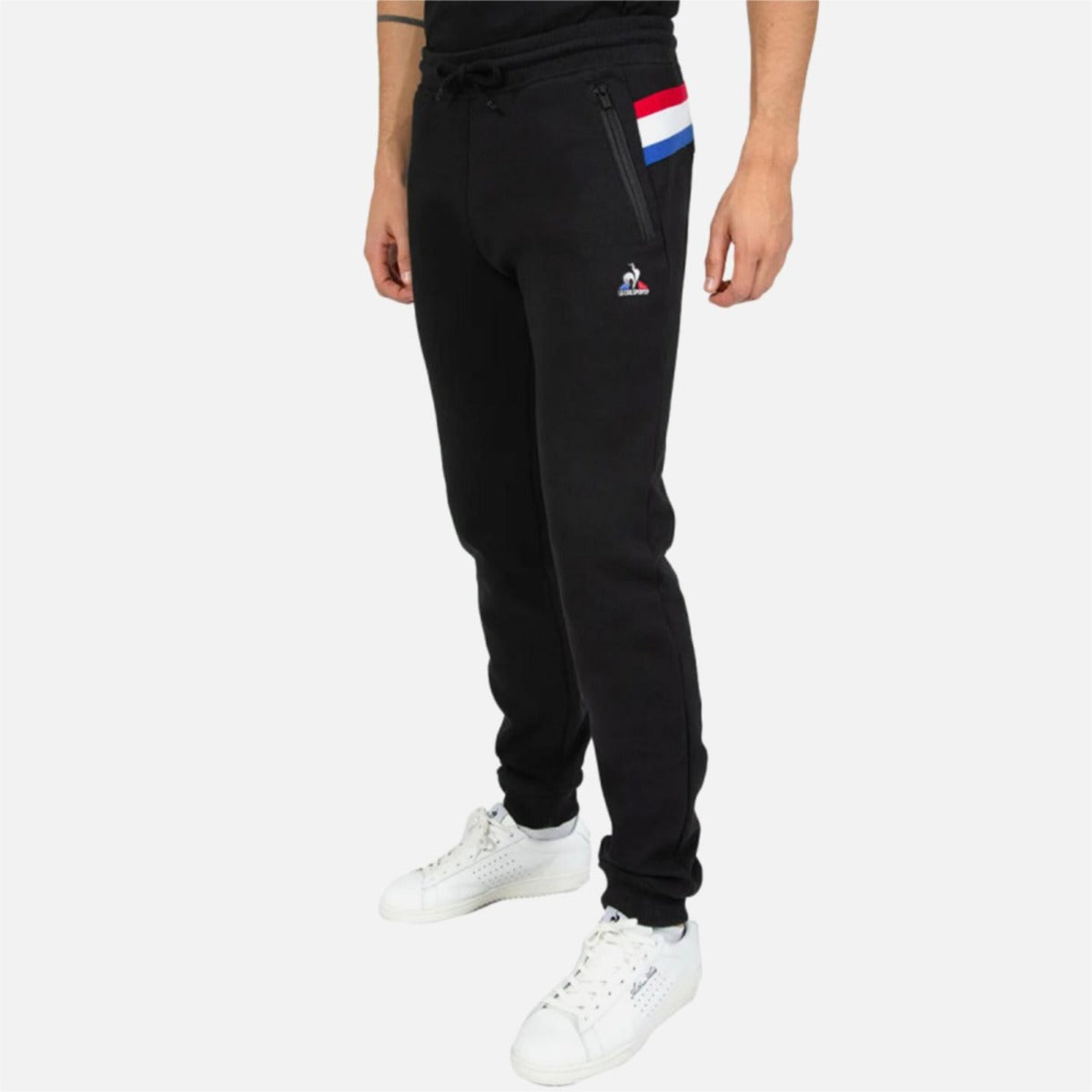 FootKorner TestingPantalon Le Coq Sportif Tricolore - Noir