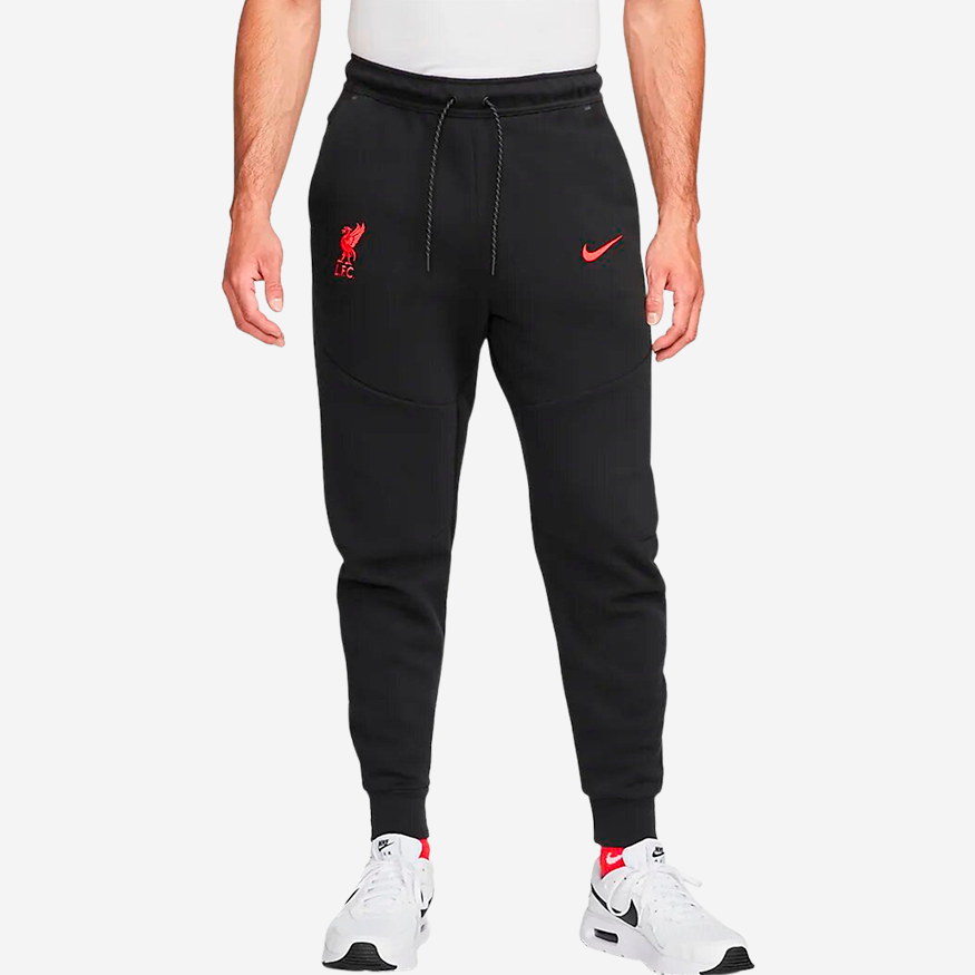 FootKorner TestingPantalon Liverpool Tech Fleece - Noir/Rouge
