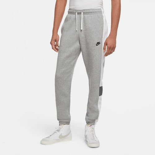 Pantalón Nike Sportswear Fleece - Gris/Blanco - FootKorner Testing