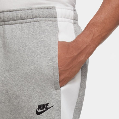 Pantalón Nike Sportswear Fleece - Gris/Blanco - FootKorner Testing