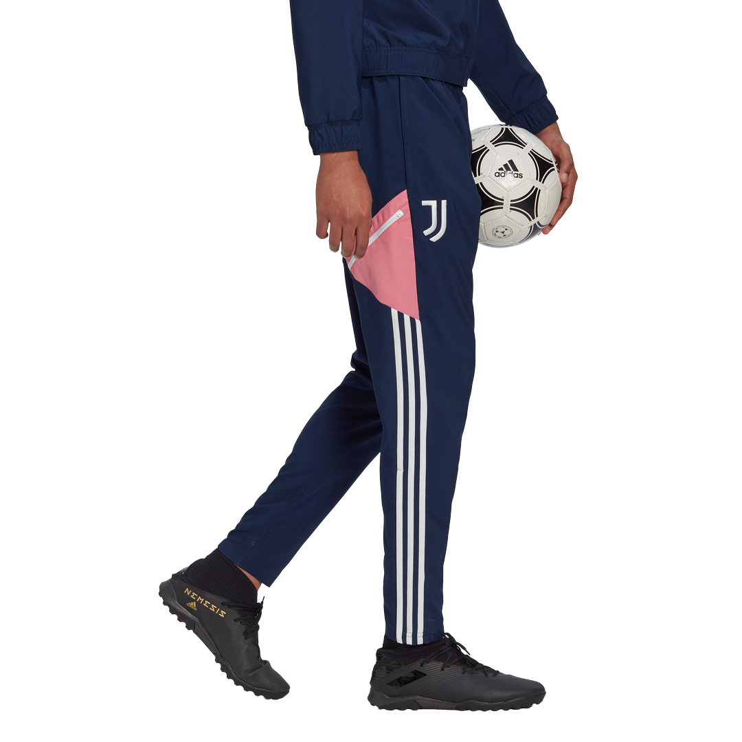 FootKorner TestingPantalon de survêtement Juventus 2022/2023 - Bleu/Rose/Blanc
