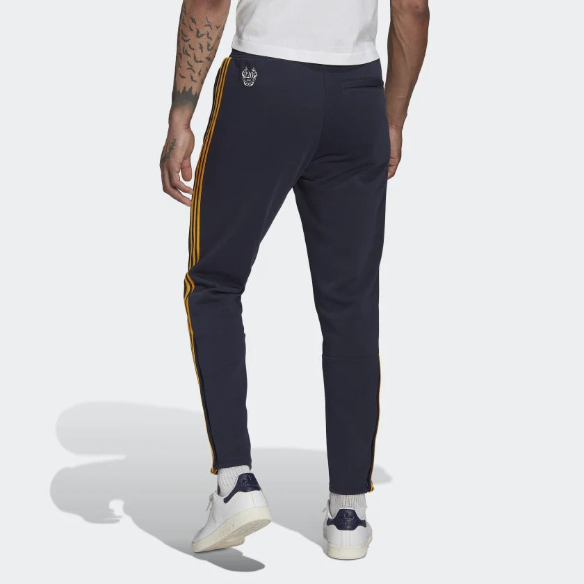 FootKorner TestingPantalon de survêtement Real Madrid 3 Stripes 2022/2023 - Bleu/Jaune