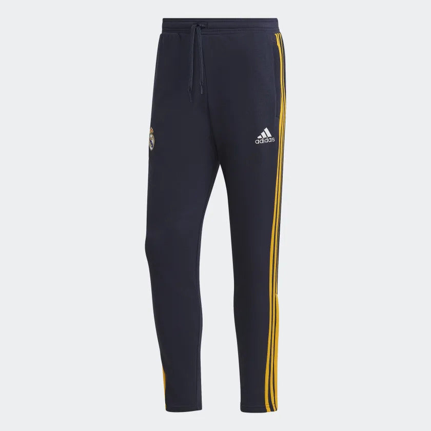 FootKorner TestingPantalon de survêtement Real Madrid 3 Stripes 2022/2023 - Bleu/Jaune