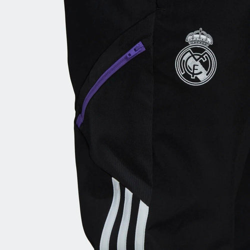 Pantalon de survêtement Real Madrid Condivo 2022/2023 - Noir/Blanc/Violet - FootKorner Testing