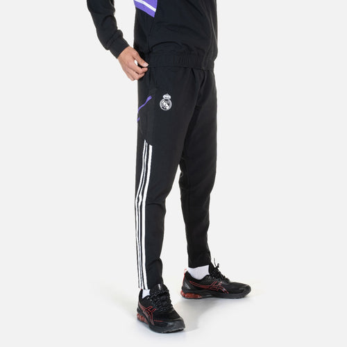 Pantalon de survêtement Real Madrid Condivo 2022/2023 - Noir/Blanc/Violet - FootKorner Testing