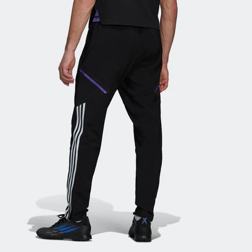 Pantalon de survêtement Real Madrid Condivo 2022/2023 - Noir/Blanc/Violet - FootKorner Testing