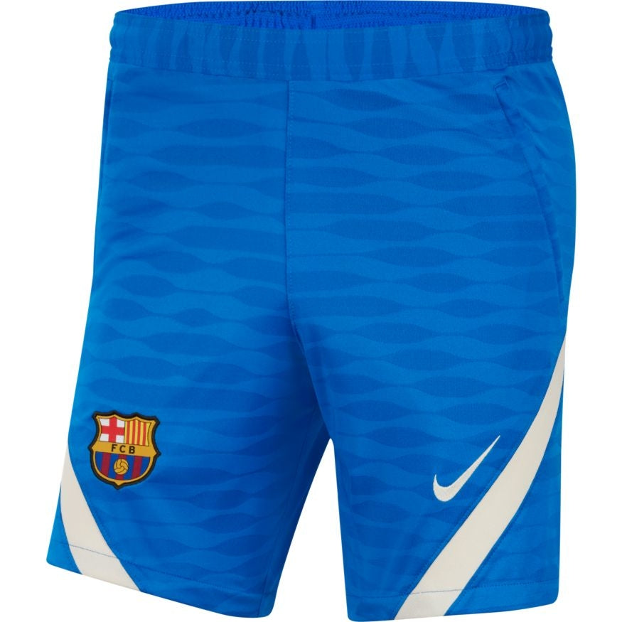 FootKorner TestingShort d'entrainement FC Barcelone Strike 2021/202 - Bleu
