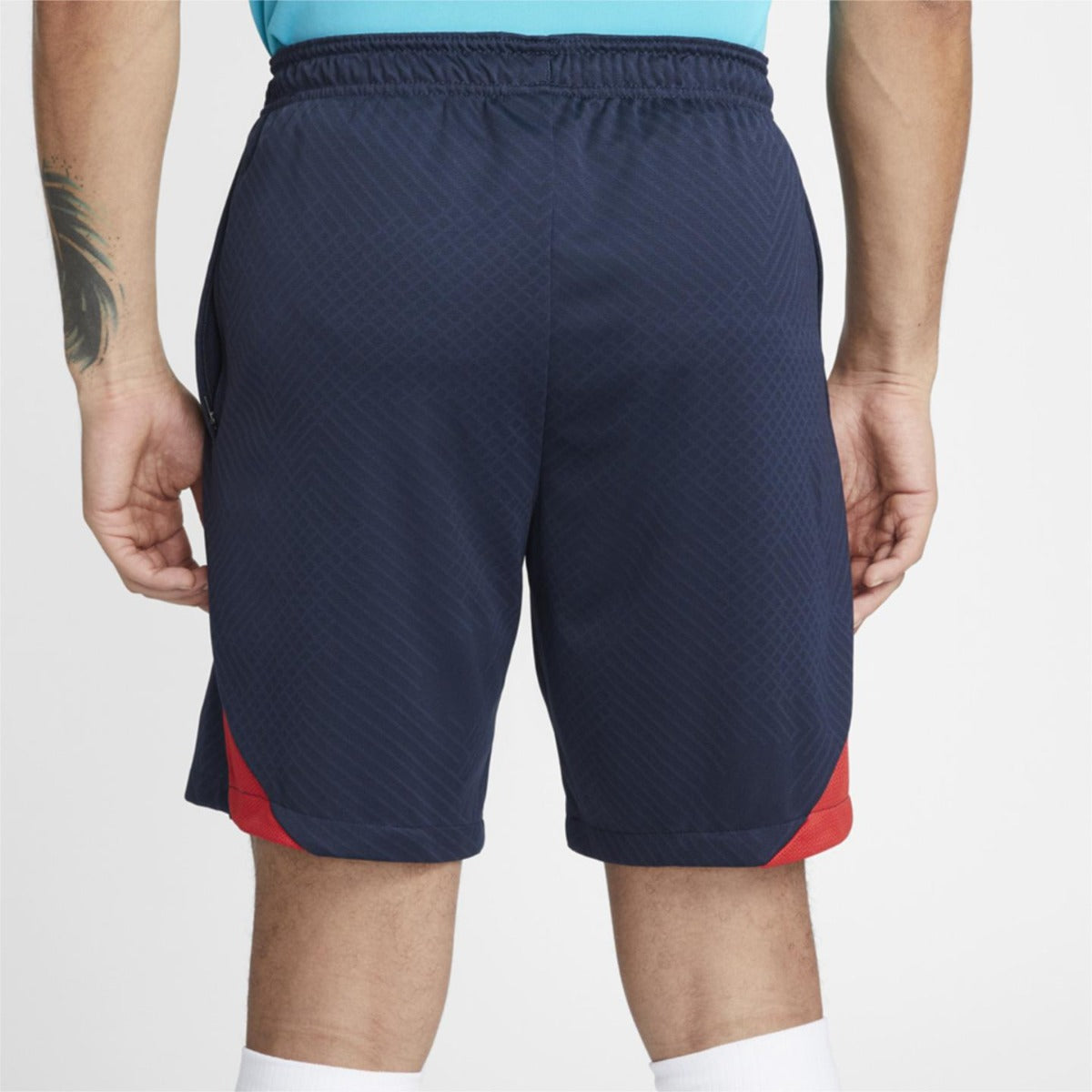 FootKorner TestingShort d'entrainement FC Barcelone Strike - Bleu/Orange