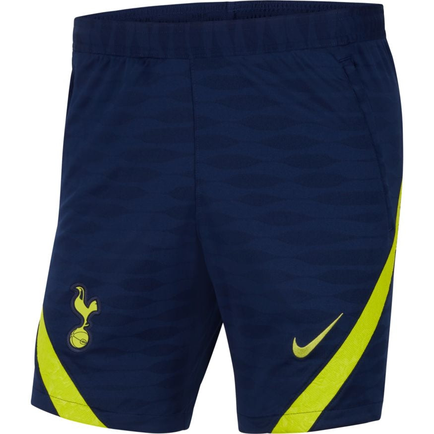 FootKorner TestingShort d'entrainement Tottenham Hotspur Strike 2021/2022 - Bleu Marine/Jaune