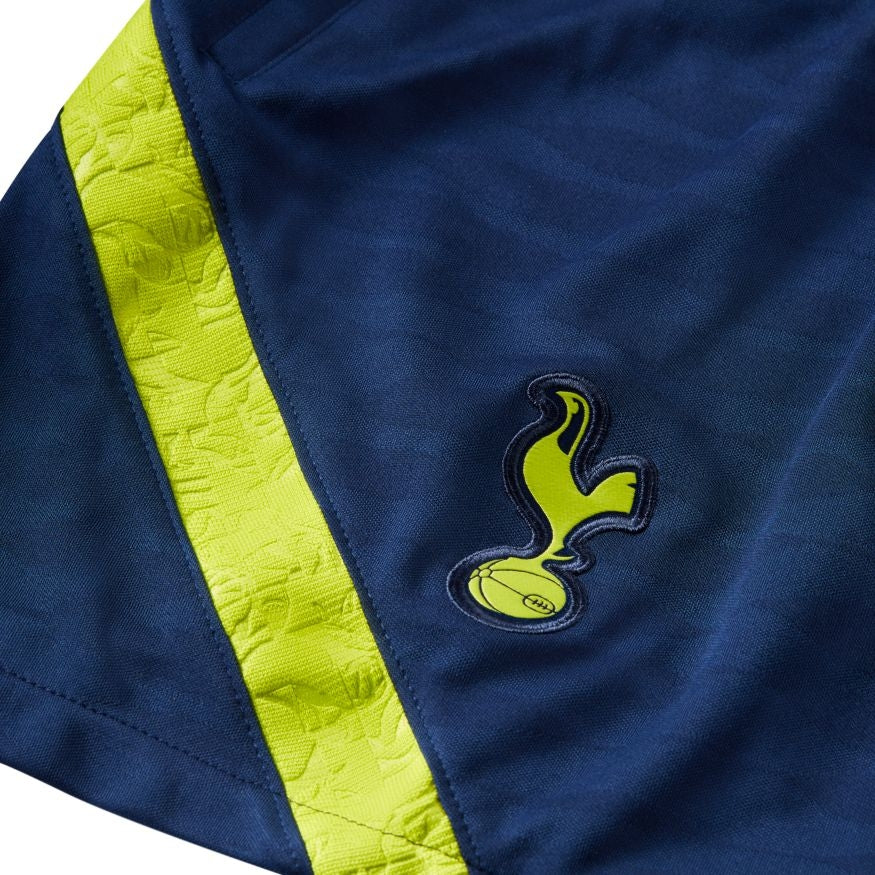 FootKorner TestingShort d'entrainement Tottenham Hotspur Strike 2021/2022 - Bleu Marine/Jaune