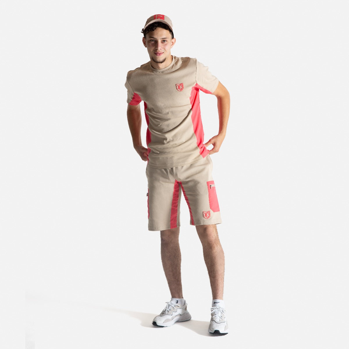 FootKorner TestingT-shirt FK Pastel - Beige/Rosa