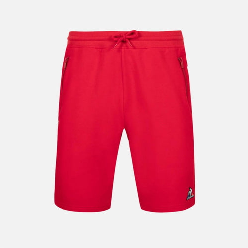 Short Le Coq Sportif Tricolore - Rouge - FootKorner Testing