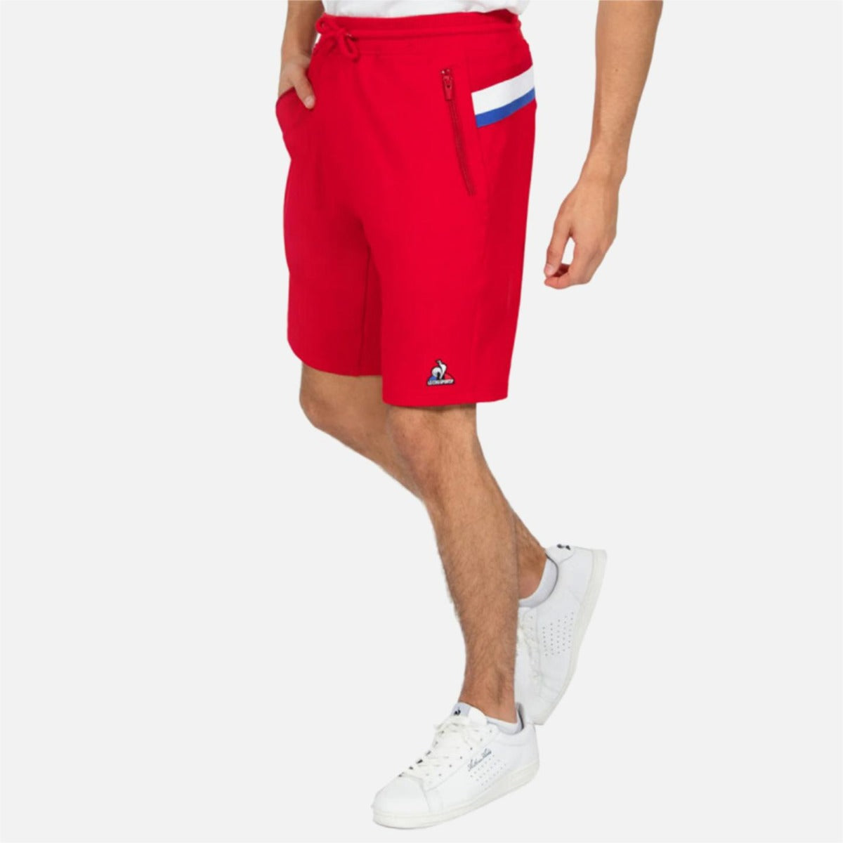 FootKorner TestingShort Le Coq Sportif Tricolore - Rouge