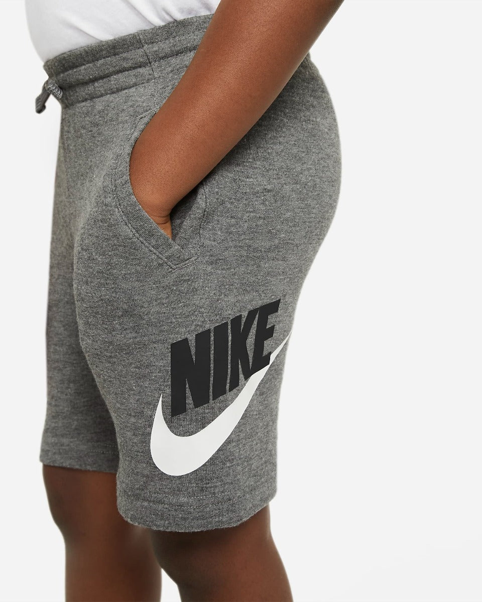 FootKorner TestingShort Nike Sportswear HBR Enfant - Gris/Noir/Blanc